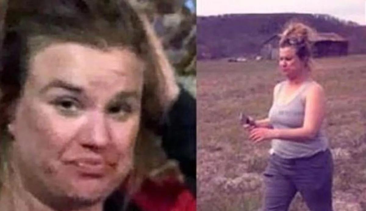 Andrea Knabel in two file photographs recently released by police. (Louisville Police Department)