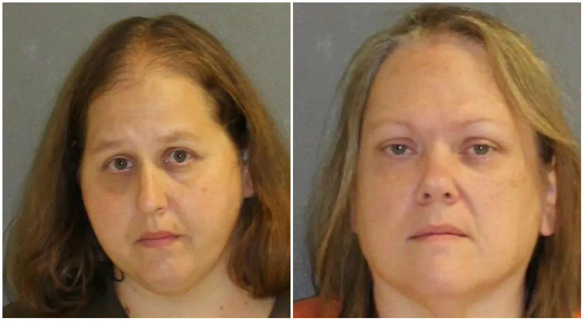 (L-R) Susan Nelson and Melissa Hamilton. (Edgewater Police Department)