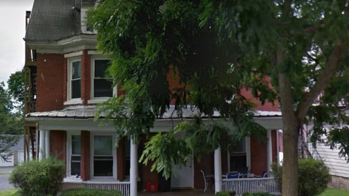 A 17-year-old who wasn't a student at Penn State University died over the weekend at an off-campus house, authorities said. (Google Maps)