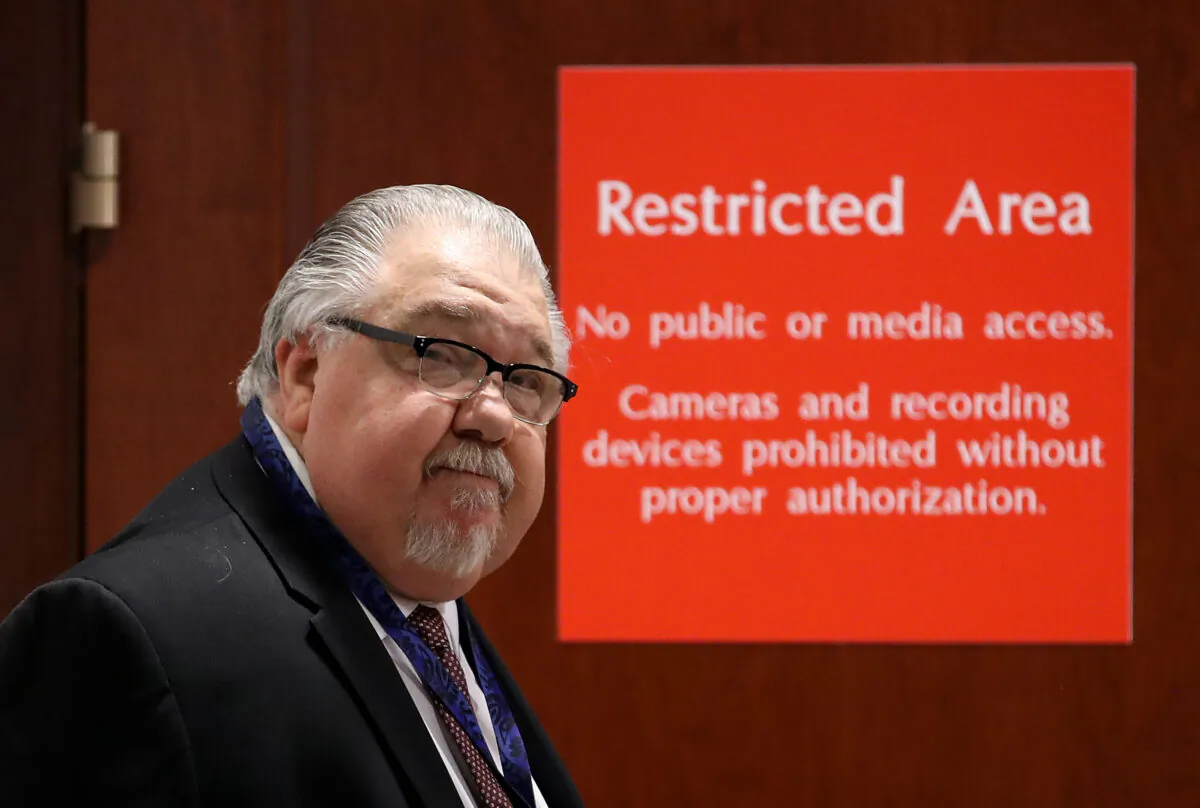 Sam Clovis, a former Trump campaign co-chair, arrives at the U.S. Capitol in Washington on Dec. 12, 2017. (Win McNamee/Getty Images)