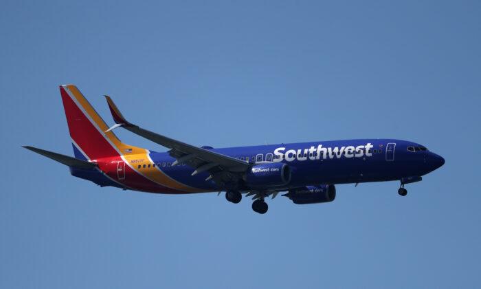 A Southwest Airlines Boeing 737 plane. (Justin Sullivan/Getty Images)