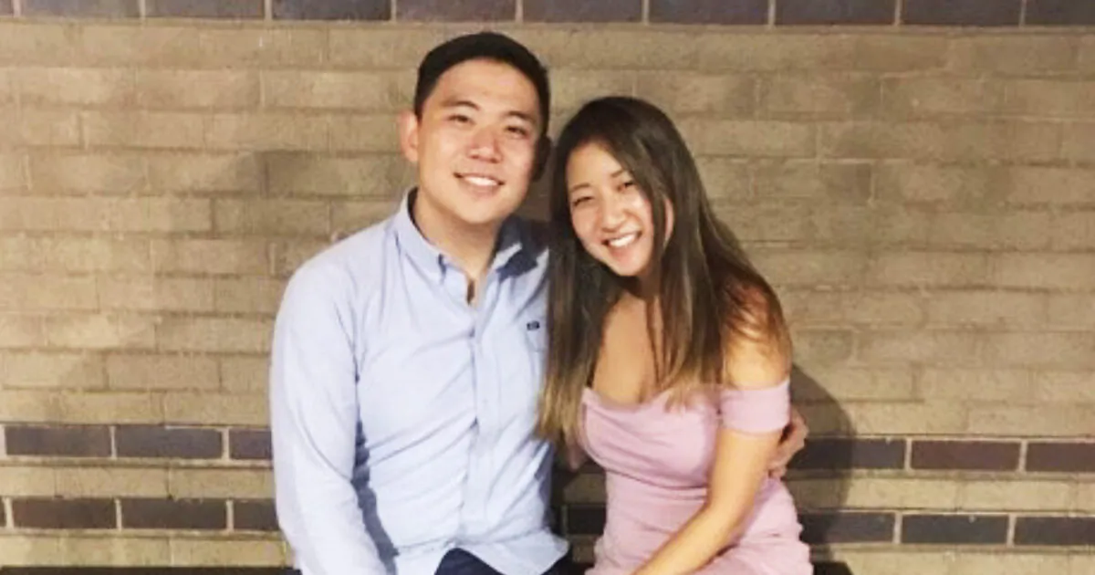 Former Boston college student Inyoung You (R), posing with her boyfriend Alexander Urtula (L). (Suffolk County District Attorney's Office)