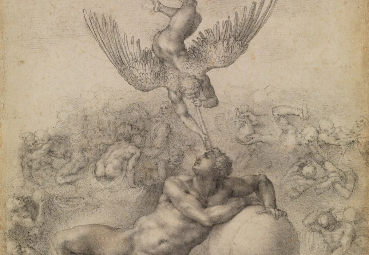 The Dream (Il Sogno), circa 1533, Michelangelo Buonarroti