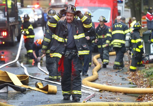Fire fighter small plane crash New Jersey