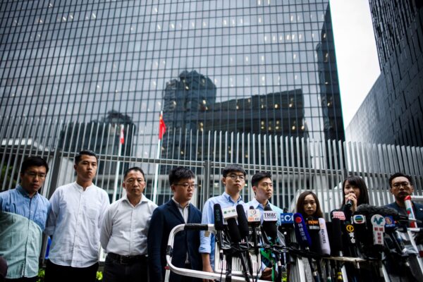 HONG KONG-CHINA-POLITICS-UNREST-ELECTION