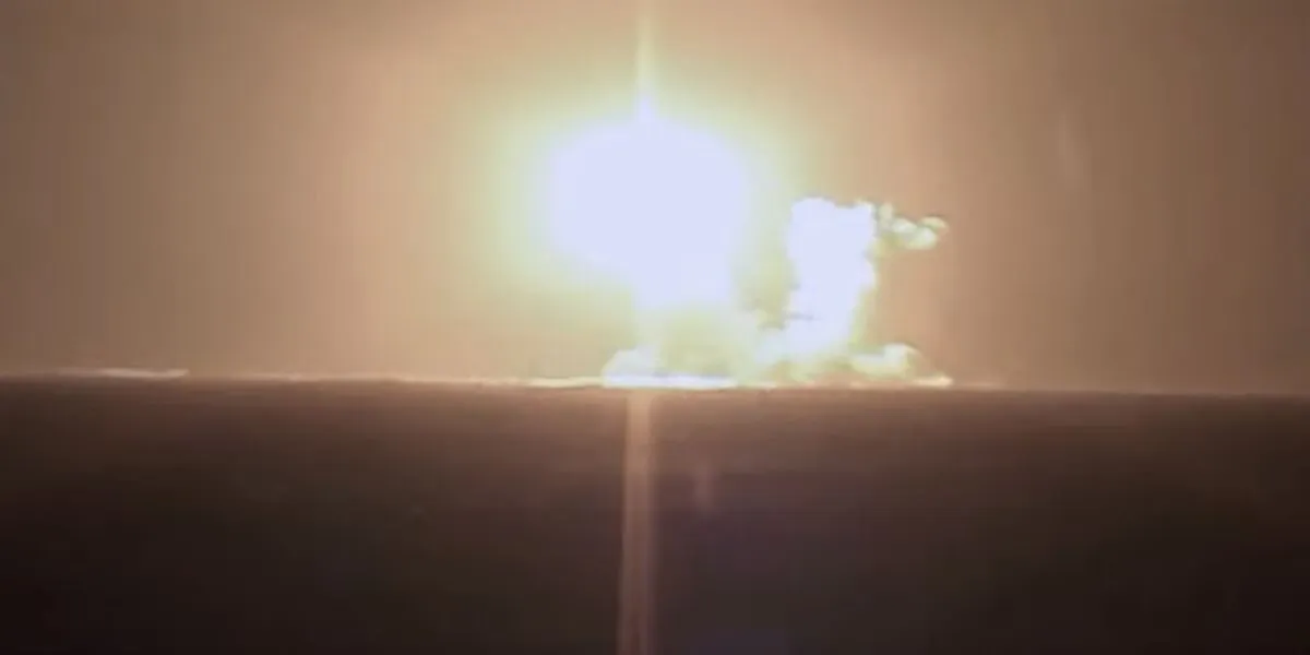 Russia test-fired an intercontinental ballistic missile from a new nuclear-powered submarine, the defense ministry said, describing the test as successful (Russian Defense Ministry)