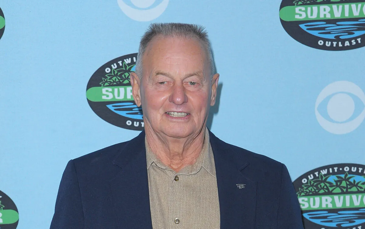 Rudy Boesch arrives at the CBS "Survivor" 10 Year Anniversary Party in Los Angeles, California, on Jan. 9, 2010. (Jason Merritt/Getty Images)