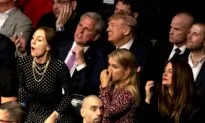 Trump the Center of Attention at UFC Match in New York City