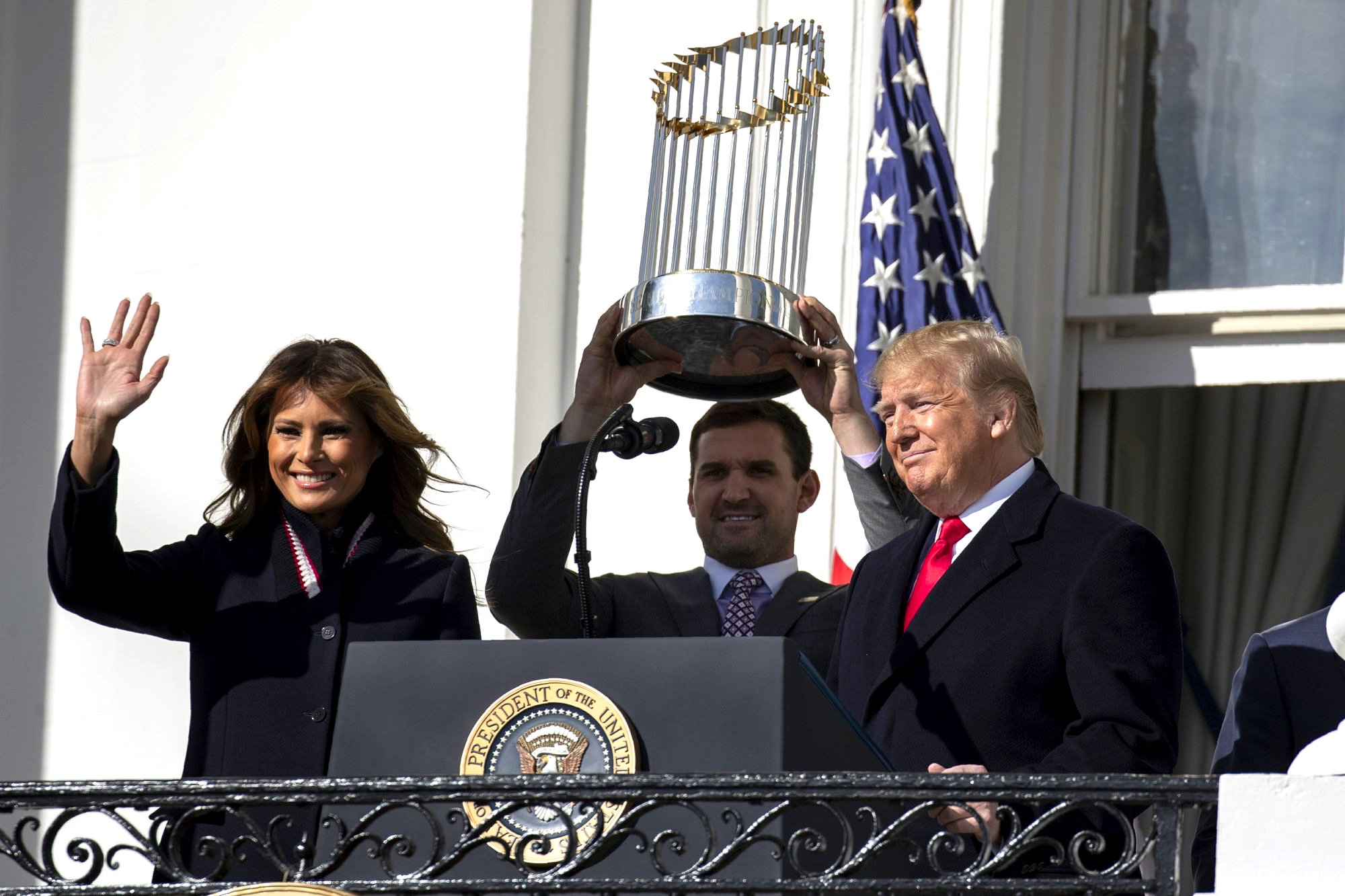 The Washington Nationals players who weren't at the White House