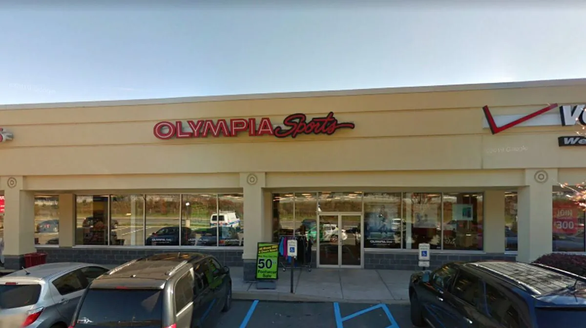 Retailer Olympia Sports announced it would close 76 stores nationwide, including a number of stores across the Northeast and Mid-Atlantic regions. (Google Street View)