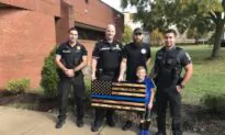 Governor ‘Offended and Disgusted’ by Ban of ‘Thin Blue Line’ Flag at Maryland Police Station