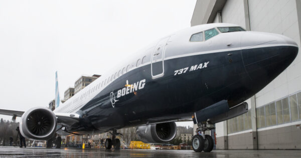 Boeing 737 MAX 9 airliner