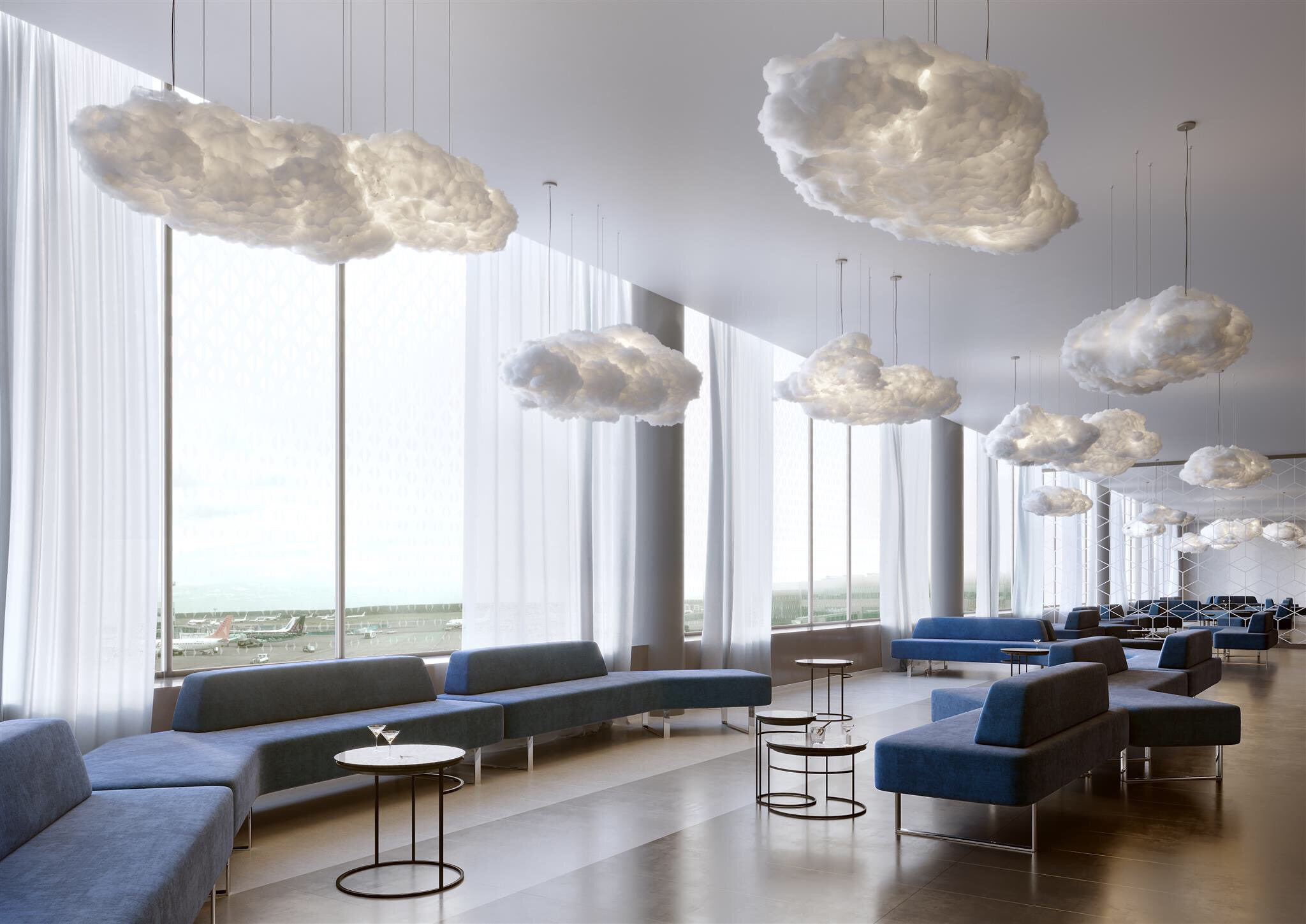 hovering cloud speaker