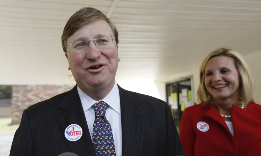 Mississippi Gov. Tate Reeves faces 2 challengers in Tuesday’s GOP primary.