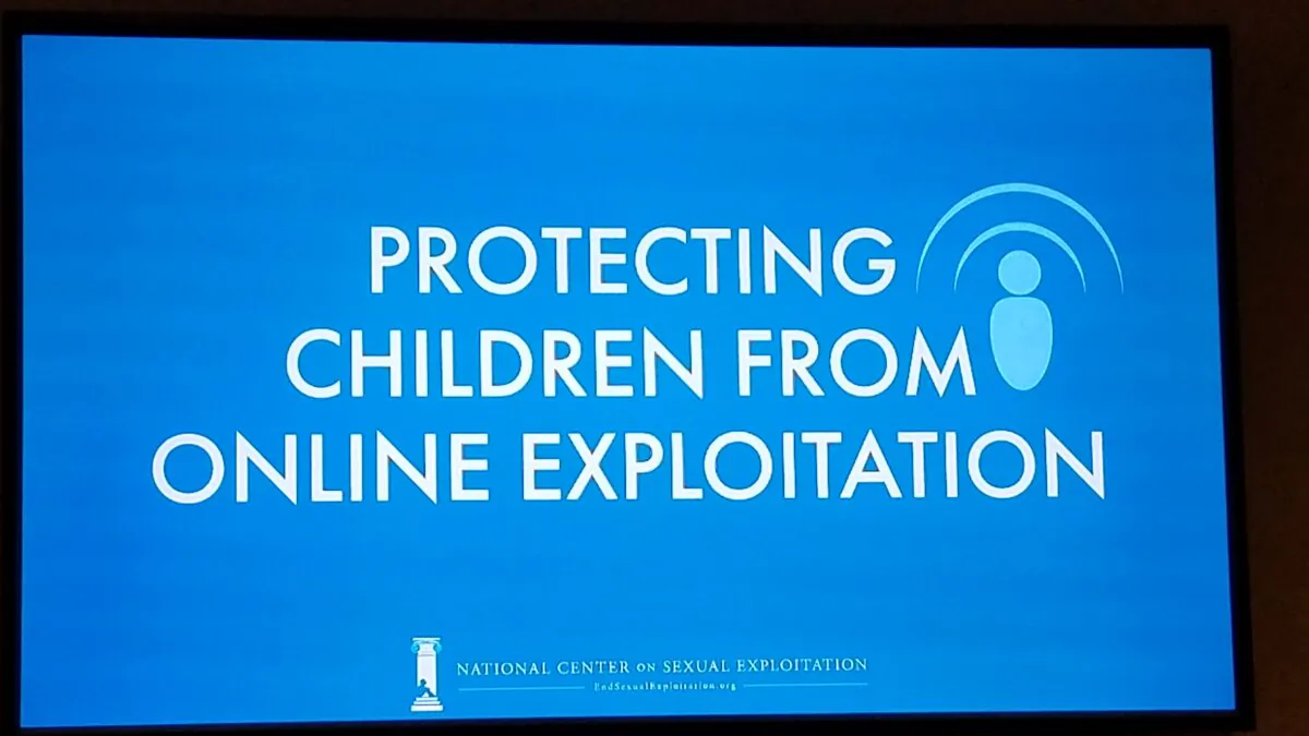 NCOSE Protecting Children From Online Exploitation Forum, Capital Hill, Washington on Nov. 7, 2019 (Masooma Haq)