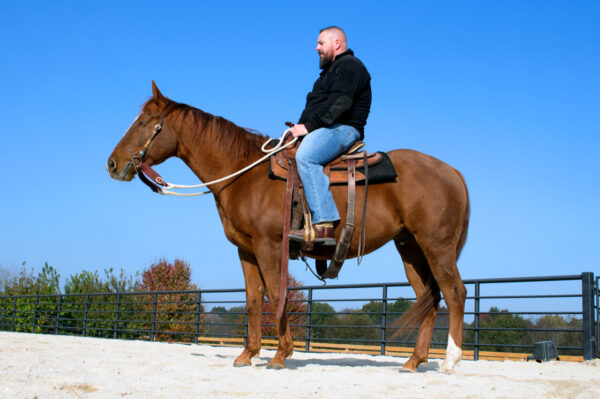 A veteran riding