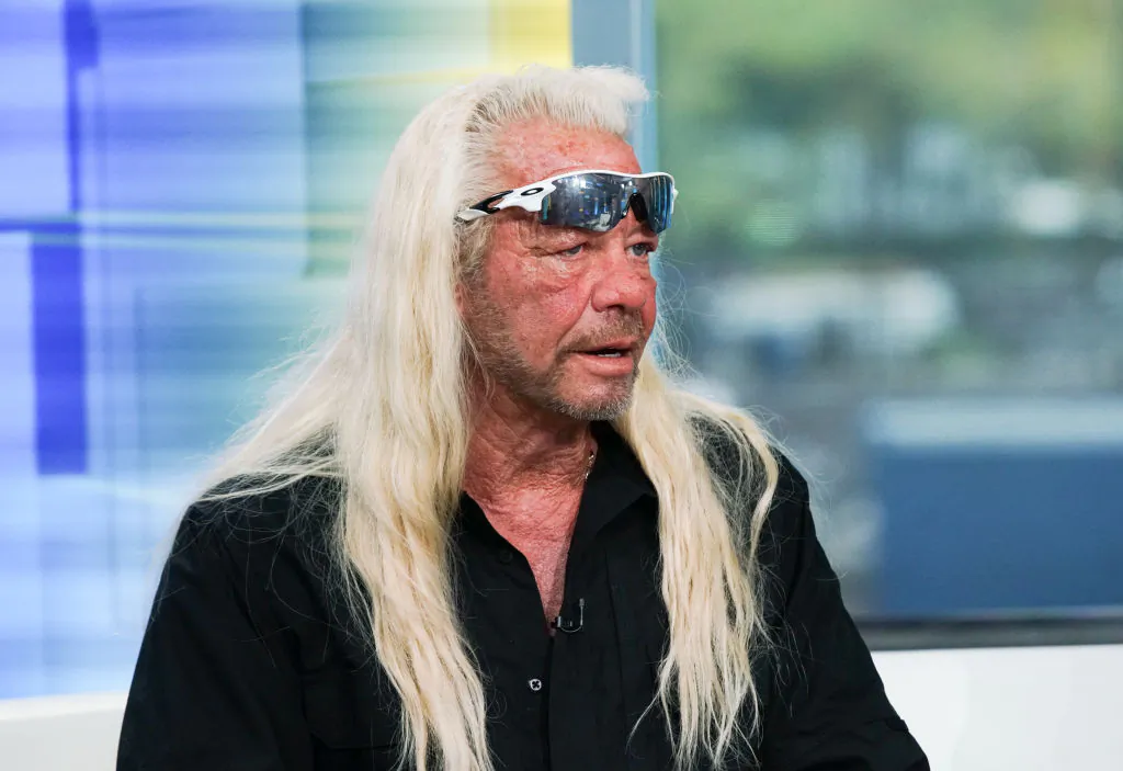 TV personality Duane Chapman aka 'Dog the Bounty Hunter' visits "FOX & Friends" at FOX Studios in New York City on Aug. 28, 2019. (Bennett Raglin/Getty Images)