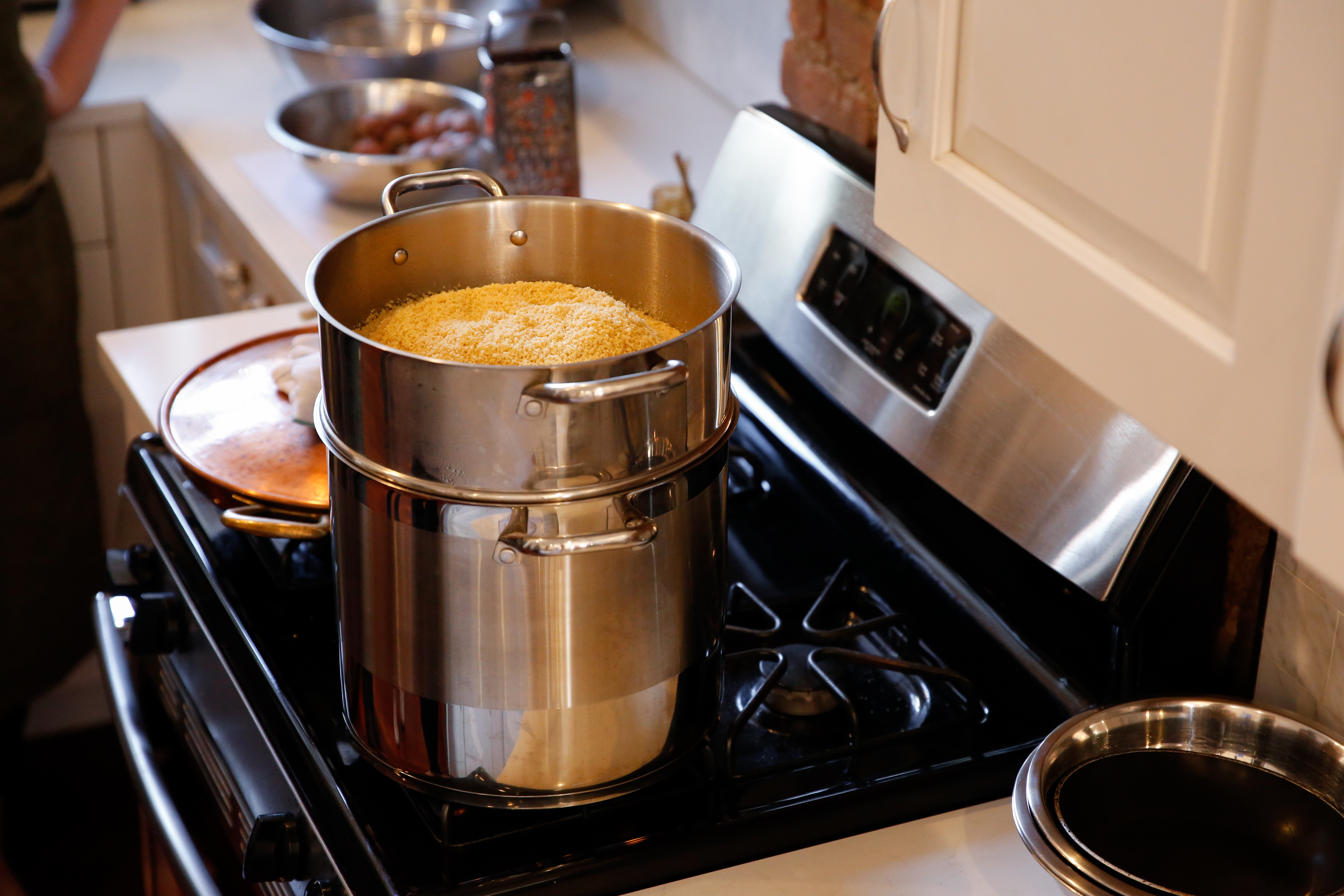 steam couscous