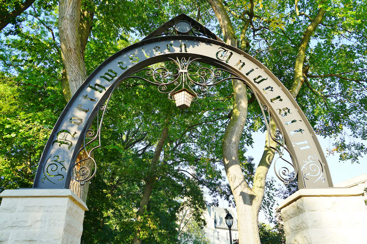 View of the campus of Northwestern University. (EQRoy/Shutterstock)