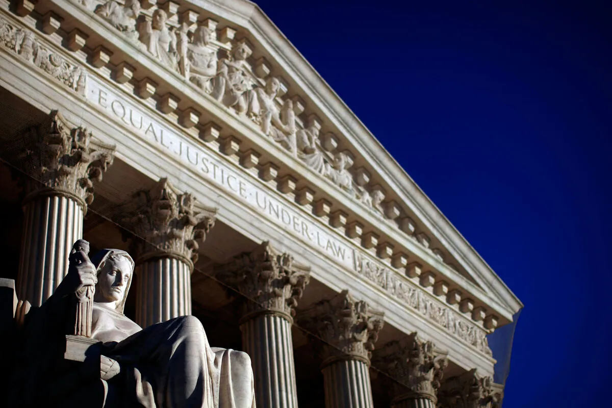 The U.S. Supreme Court   in Washington on Feb. 5, 2009. (Win McNamee/Getty Images)