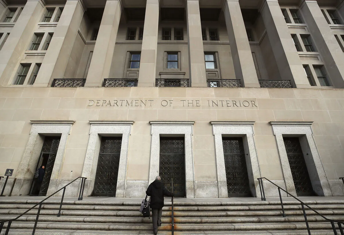 The Department of Interior in Washington in a file photograph. (Mark Wilson/Getty Images)