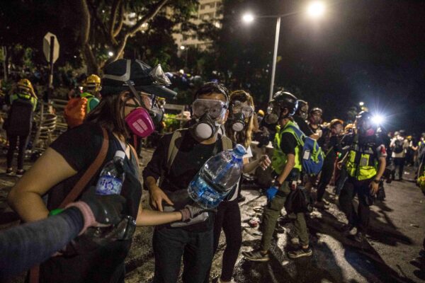 HONG KONG-CHINA-POLITICS-UNREST