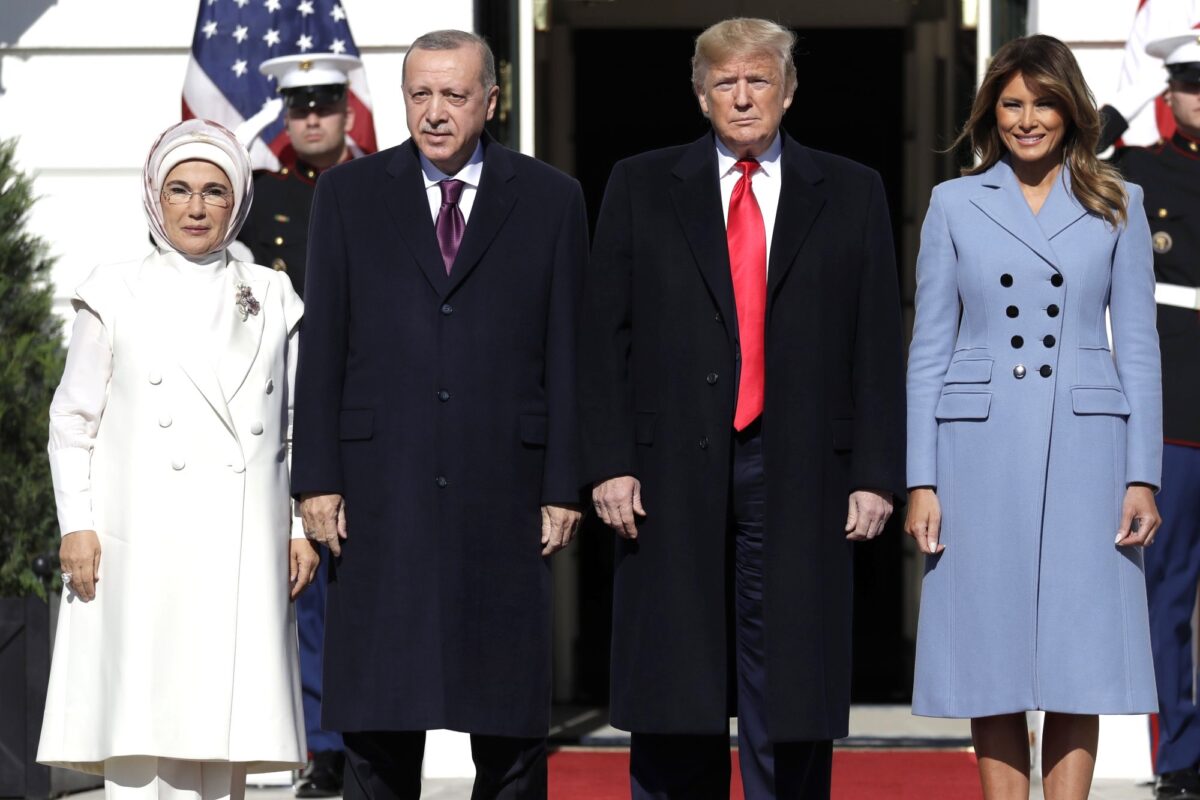 Erdogan and Trump, Melania