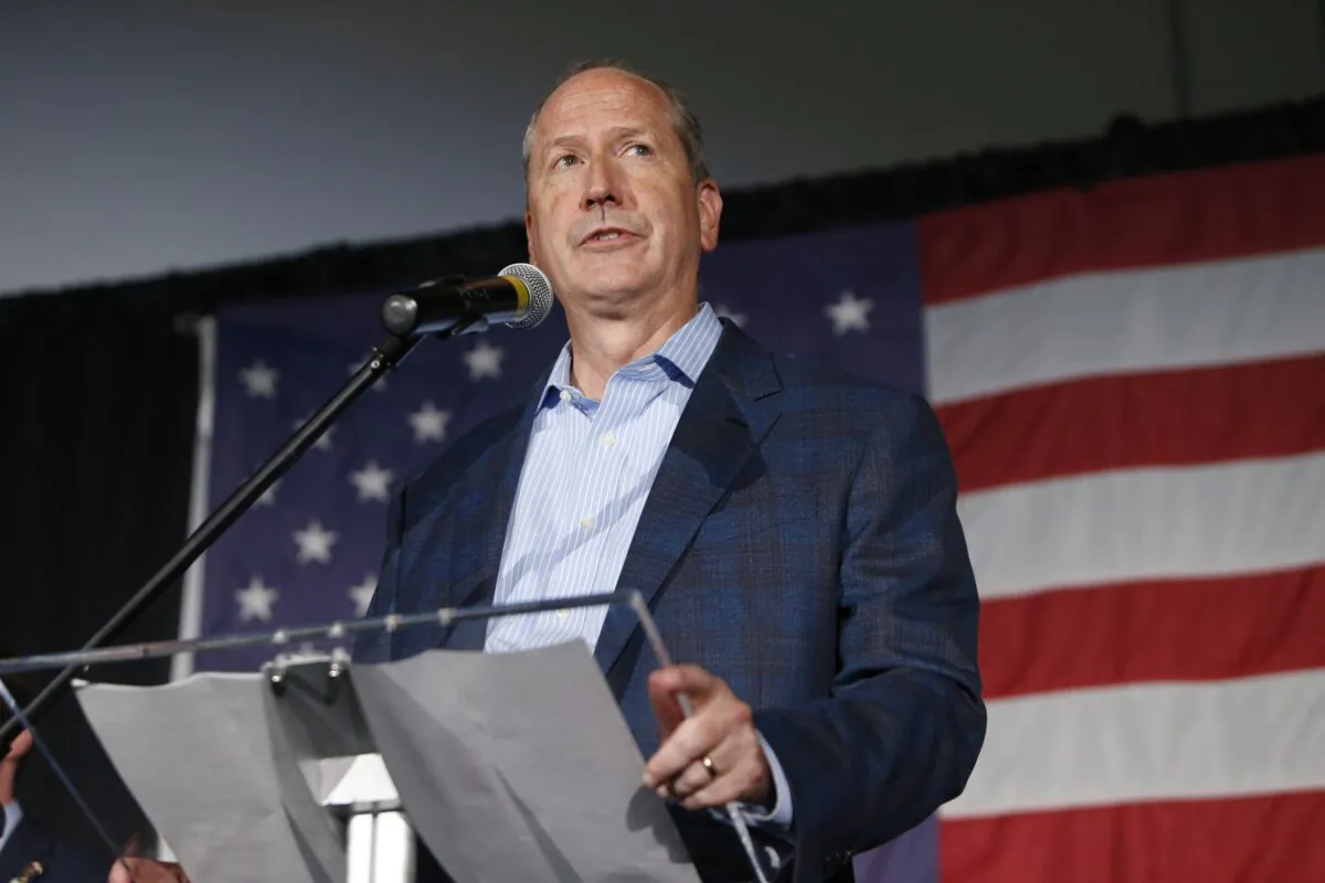 Dan Bishop in Monroe, N.C., on Sept. 10, 2019. (Brian Blanco/Getty Images)