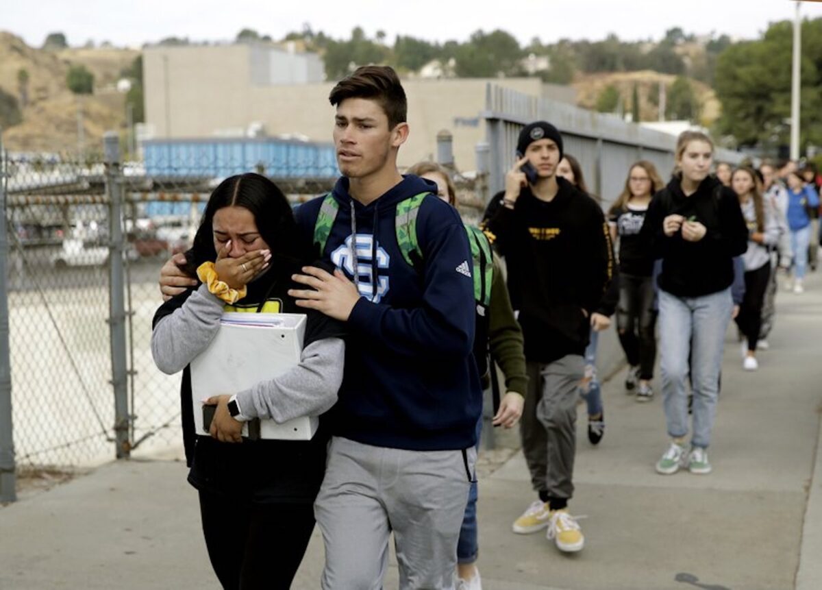 shooting california high school