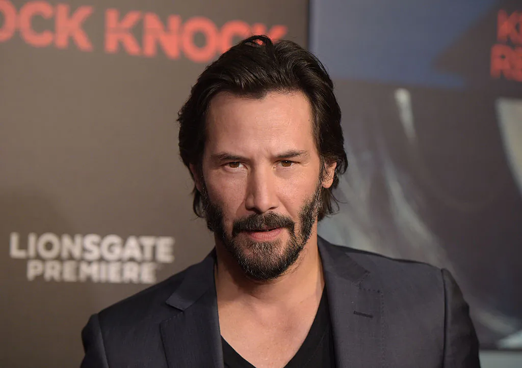 Actor Keanu Reeves attends the premiere of "Knock Knock" at TCL Chinese Theatre in Los Angeles on Oct. 7, 2015. (Jason Kempin/Getty Images)
