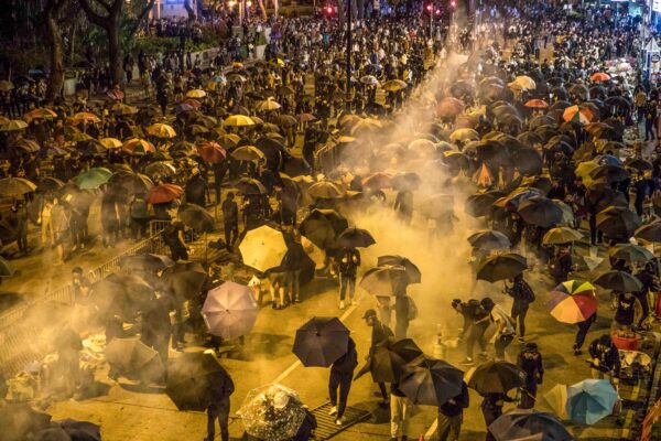 TOPSHOT-HONG KONG-CHINA-POLITICS-UNREST