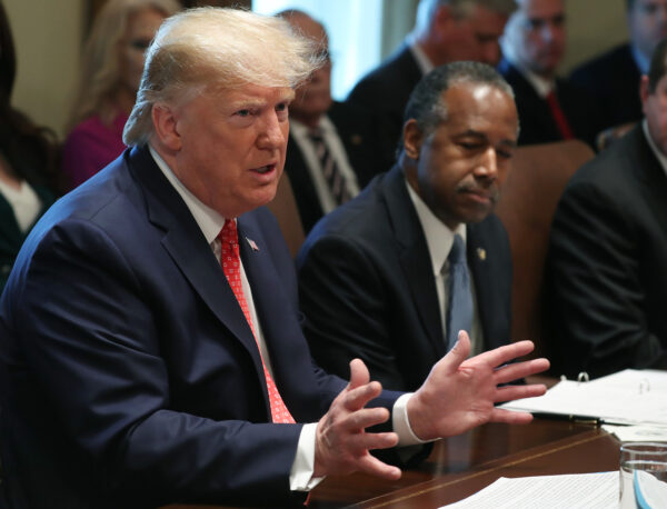 President Trump Participates In Cabinet Meeting At The White House