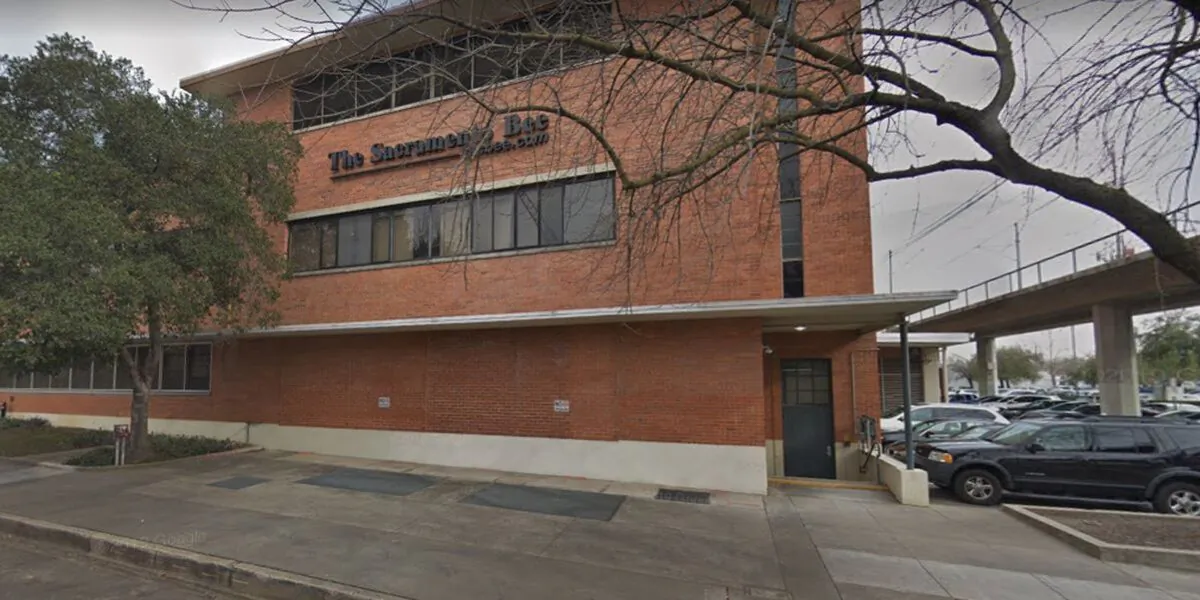 The Sacramento Bee and McClatchy headquarters in Sacramento, California, in a file photo (Google Street View)