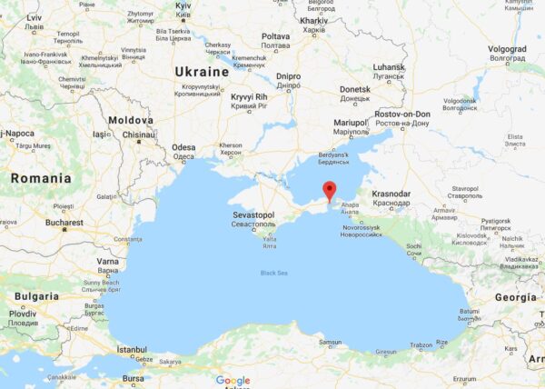 Kerch Strait (Google Maps)