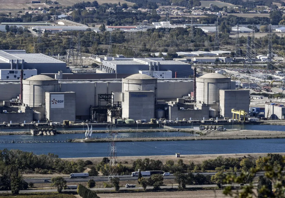 Tricastin Nuclear Power Plant on Oct. 10, 2017. (Philippe Desmazes/AFP via Getty Images)