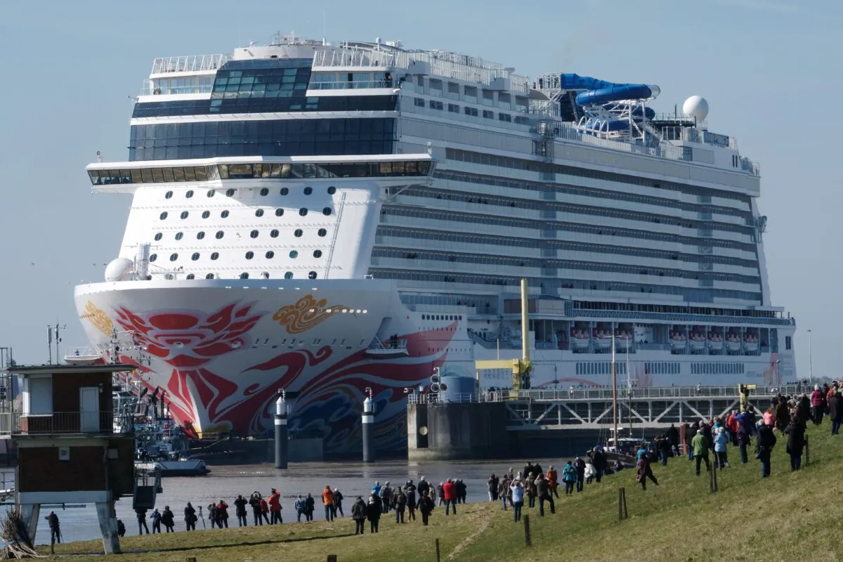 A Norwegian Cruise ship in a stock photo.
(Patrik Stollarz/AFP via Getty Images)