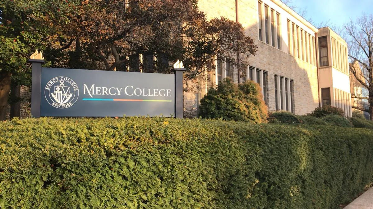 Mercy leased College of New Rochelle campus shown on Nov. 13, 2019. (Melina Wisecup/The Epoch Times)