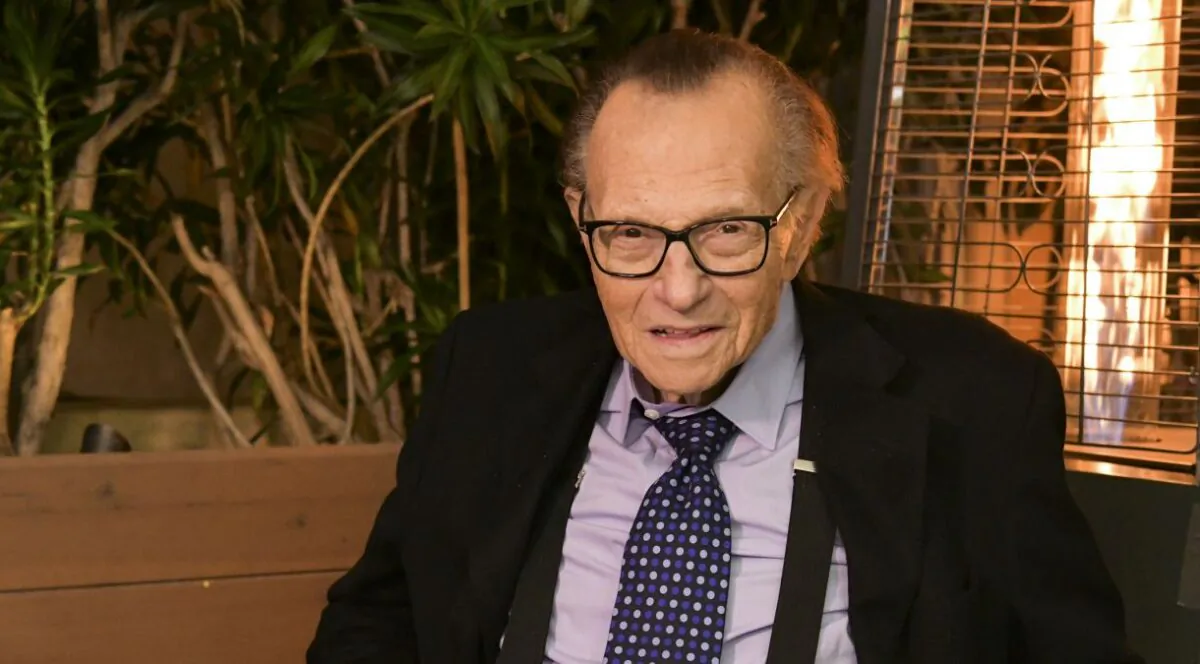 Larry King on his 86th birthday in Beverly Hills, California on Nov. 25, 2019. (Rodin Eckenroth/Getty Images)