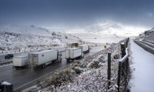 Hundreds Of Drivers Left Stranded Near Oregon-California Border After 'Bomb Cyclone' Causes Chaos