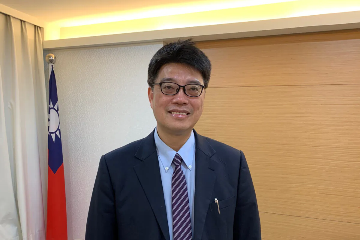 Deputy Minister for Taiwan's Mainland Affairs Council, Chiu Chui-cheng, poses after an interview in Taipei, Taiwan on May 3, 2019. (James Pomfret/Reuters)