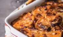 Butternut Squash and Roasted Garlic-Gruyère Gratin