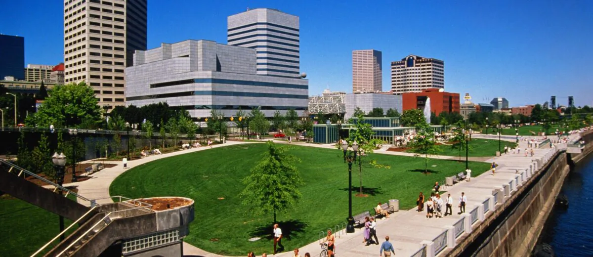 Portland's Tom McCall Waterfront Park. (Rich Iwasaki Getty Images)