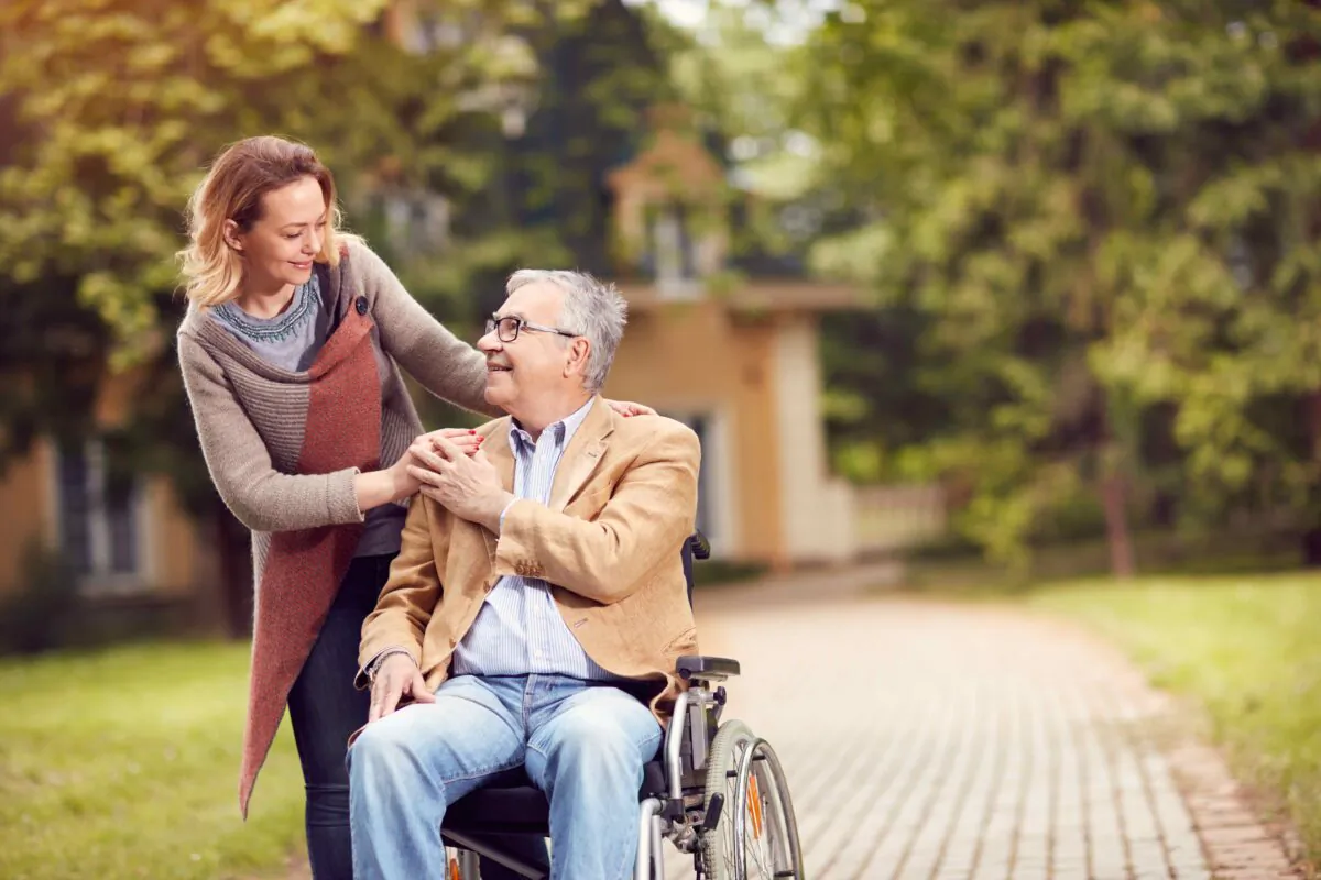 Stock photo of a man in wheelchair. (Lucky Business/Shutterstock)