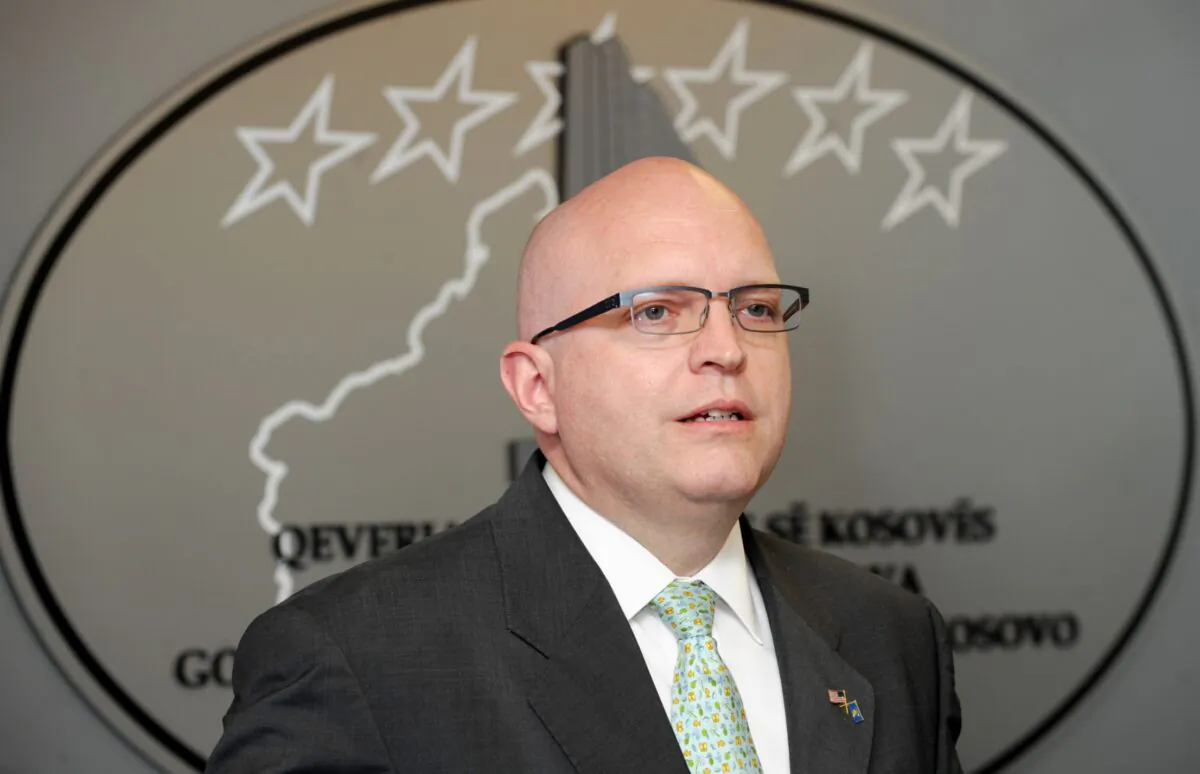 US Deputy Assistant Secretary of State Philip Reeker in a file photo (ARMEND NIMANI/AFP via Getty Images)