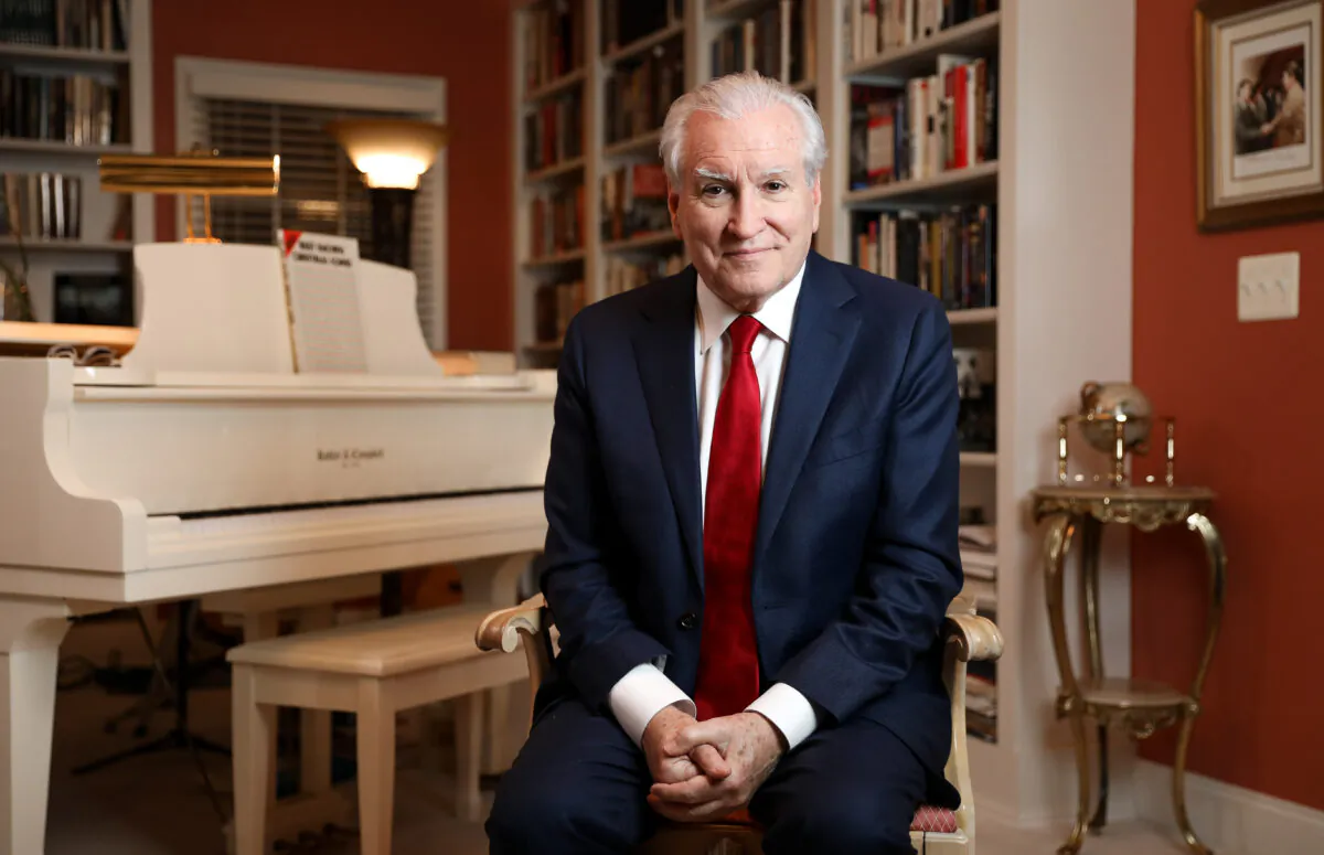 Doug Wead, presidential historian and author of "Inside Trump’s White House" in Virginia on Nov. 21, 2019. (Samira Bouaou/The Epoch Times)