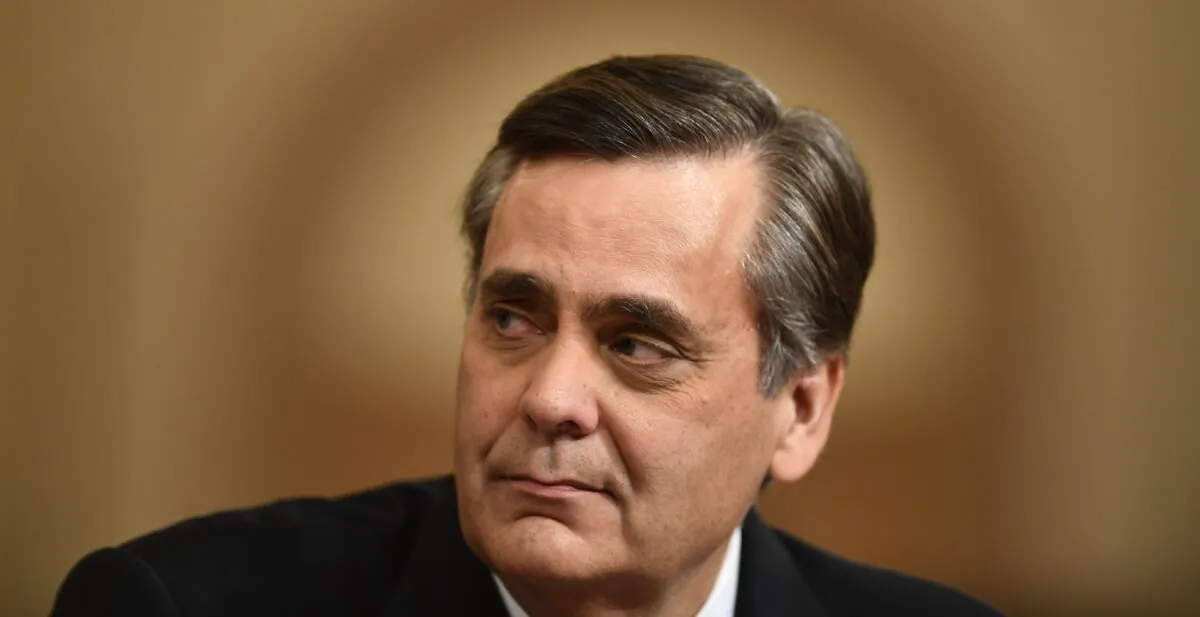 Prof. Jonathan Turley listens during a House Judiciary Committee hearing on the impeachment inquiry against President Donald Trump in the Longworth House Office Building on Capitol Hill in Washington on Dec. 4, 2019. (Brendan Smialowski/AFP via Getty Images)
