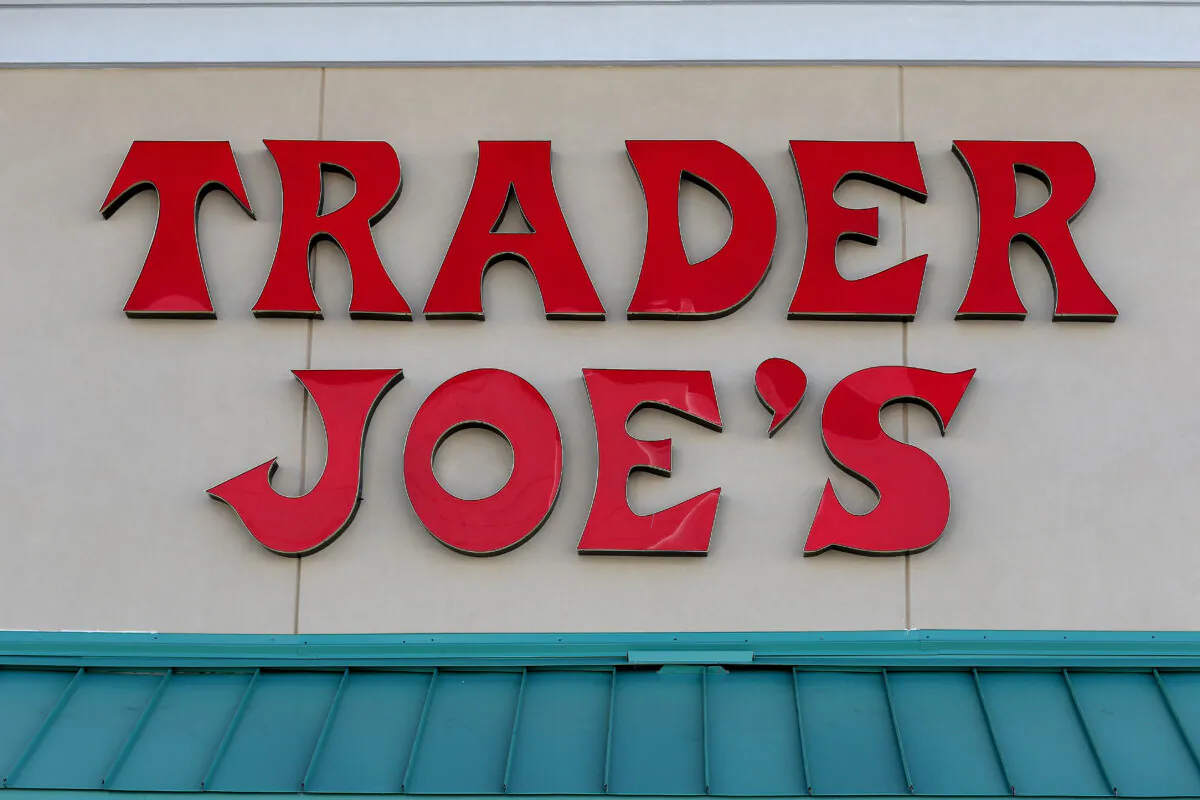 The Trader Joe's sign is seen on a store in Florida. (Joe Raedle/Getty Images)