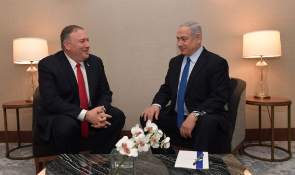 Israeli PM Benjamin Netanyahu Meets With US Secretary Of State Mike Pompeo In Lisbon