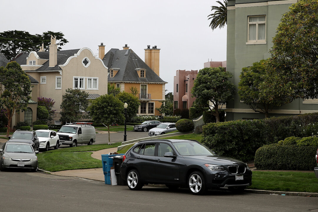 A view of homes in San Francisco, in this file photo. (Justin Sullivan/Getty Images)
