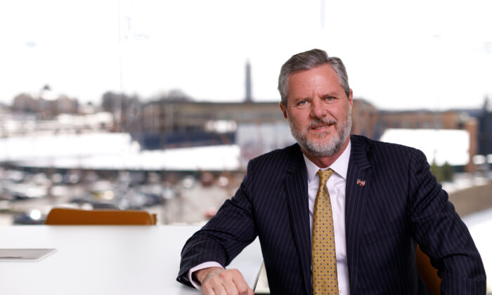 Jerry Falwell, Jr. (Courtesy Liberty University)